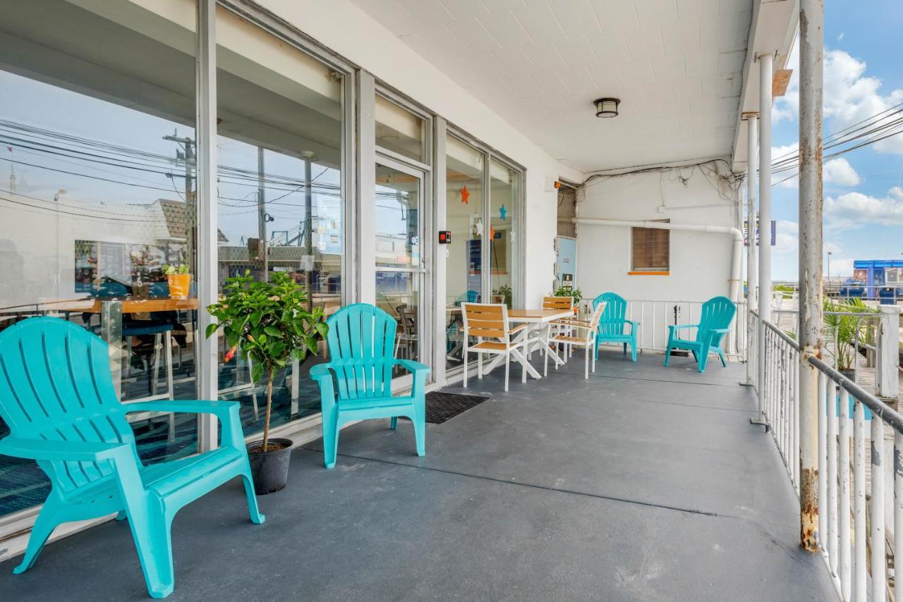 Boardwalk Hammock Inn Wildwood Beach Hotel Oceanfront Exterior foto
